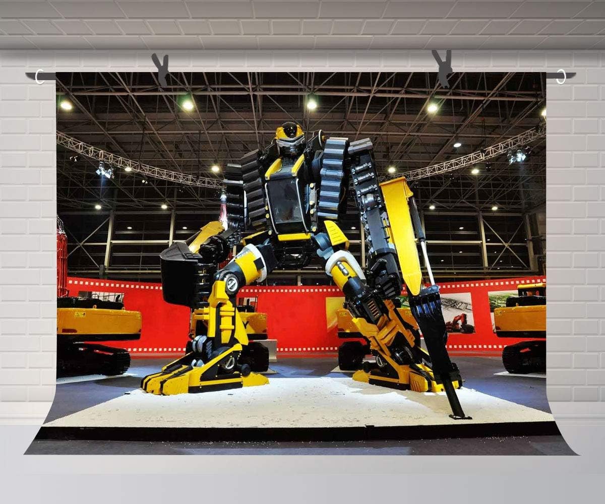 Background 7x5ft Super Robot Backdrop Photography Studio Photo Props GEFU317