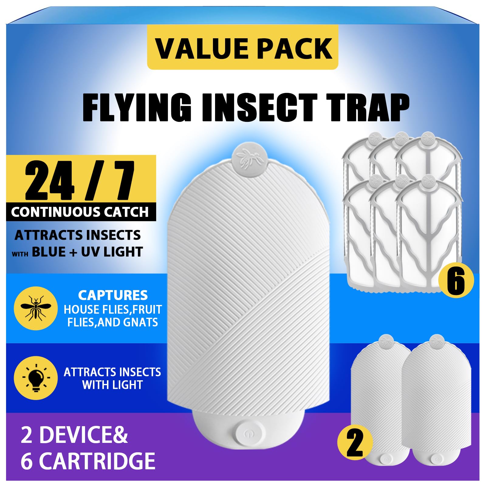 Photo 1 of BAIMNOCM Indoor Flying Insect Trap Kit