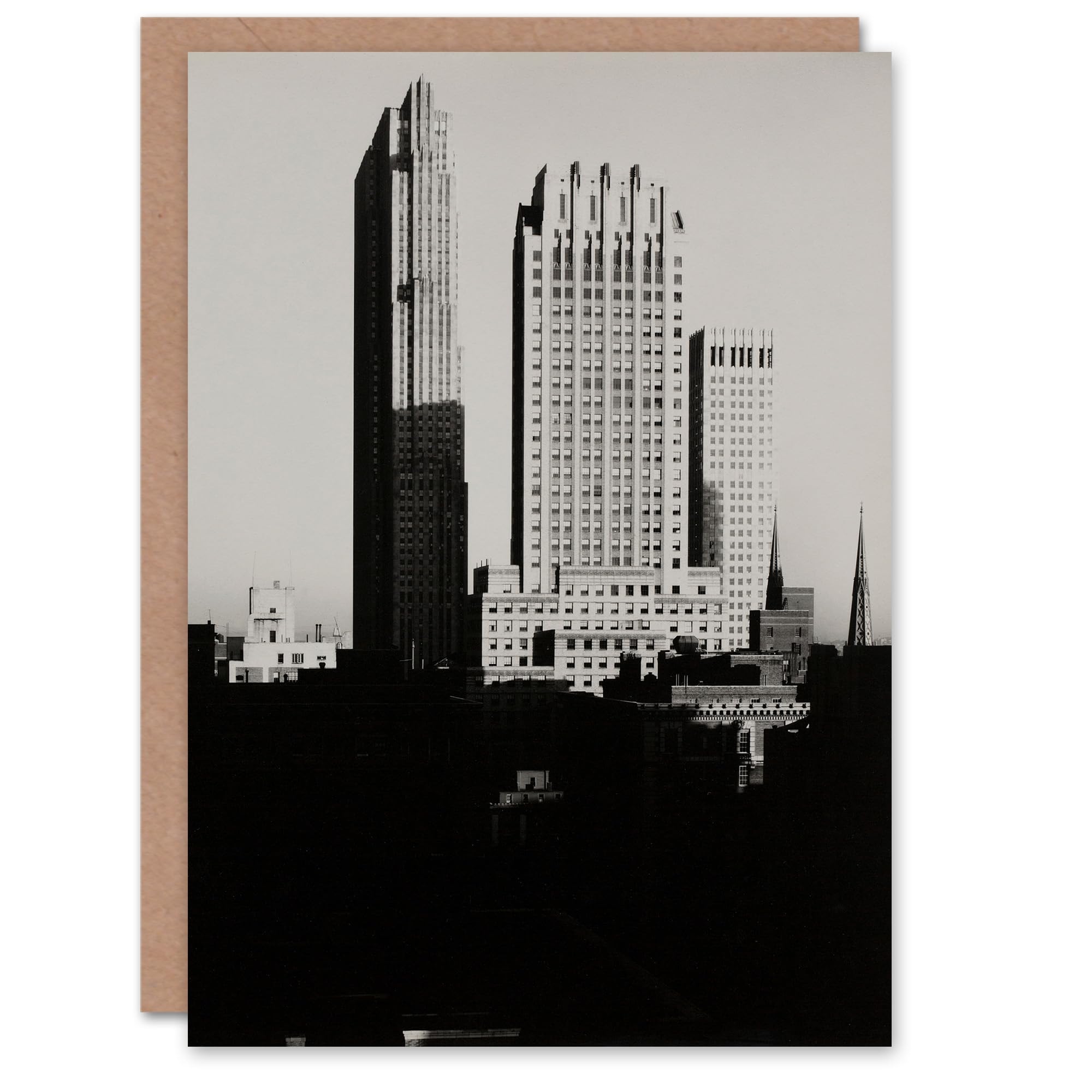 Artery8 Alfred Stieglitz Art Card New York View From The Shelton