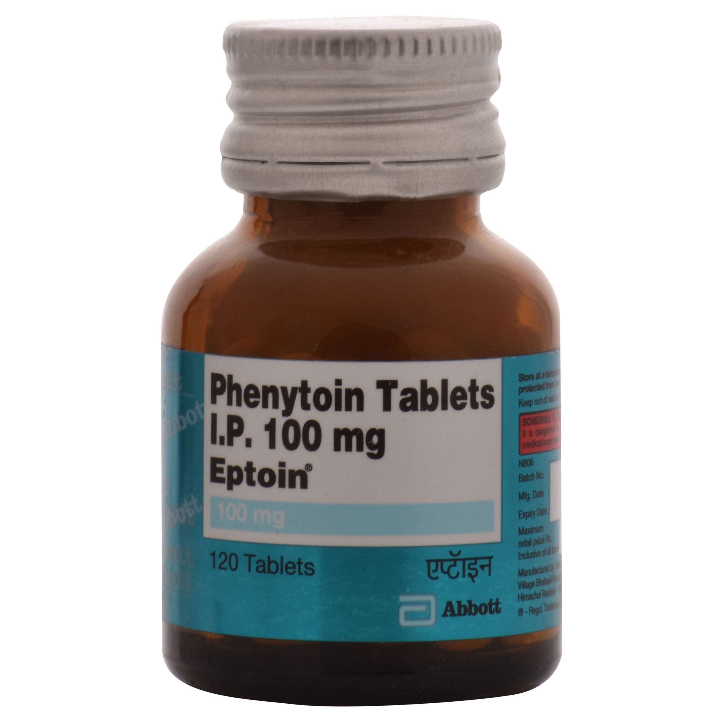 Eptoin 100mg - Bottle of 120 Tablets