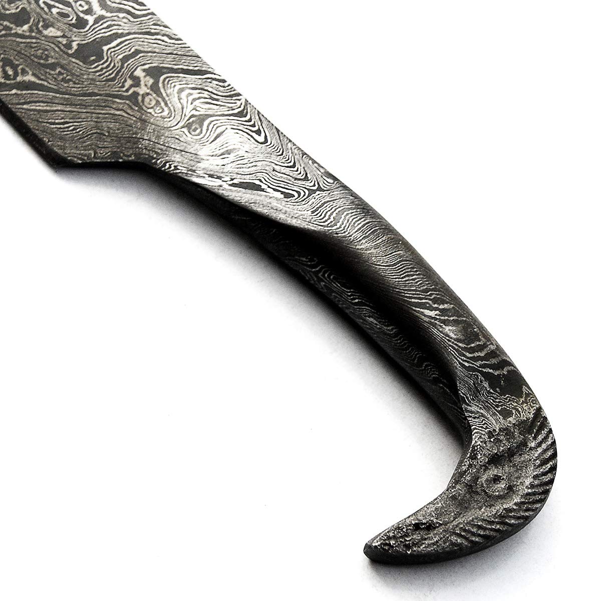 PAL 2000 Cuchillo hecho a mano personalizado, Cuchillo Hoja de Acero Damasco, con Funda de Cuero, Cuchillo de Chef hecho a mano, 9379