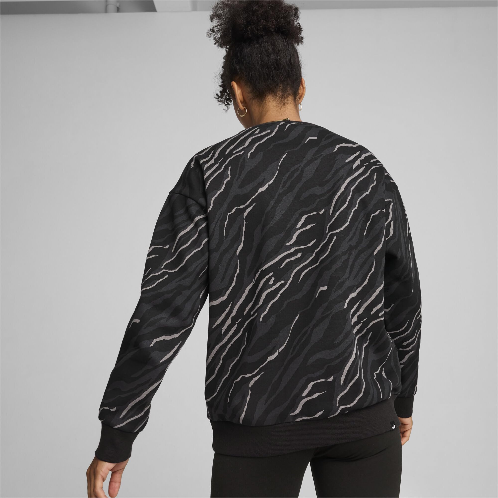 Puma ESS+ Animal AOP Crew FL Sudor Mujer (Pack de 1)