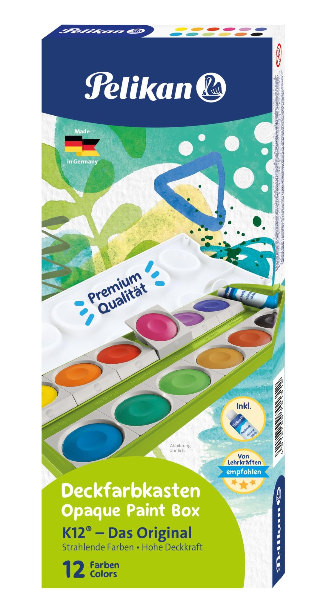 Pelikan - Opaque Paint Box - Set of 12 Watercolours | Gwartzman's – Gwartzman's Art Supplies Pelikan - Opaque Paint Box - Set of 12 Watercolours | Gwartzman's – Gwartzman's Art Supplies