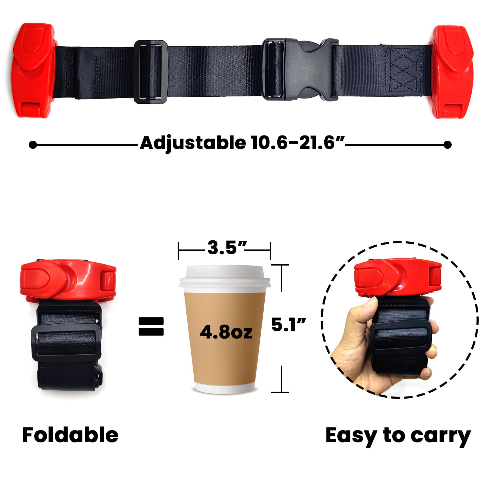Seat Belt Adjuster for Kids, Car Seatbelt Adjuster with Safety