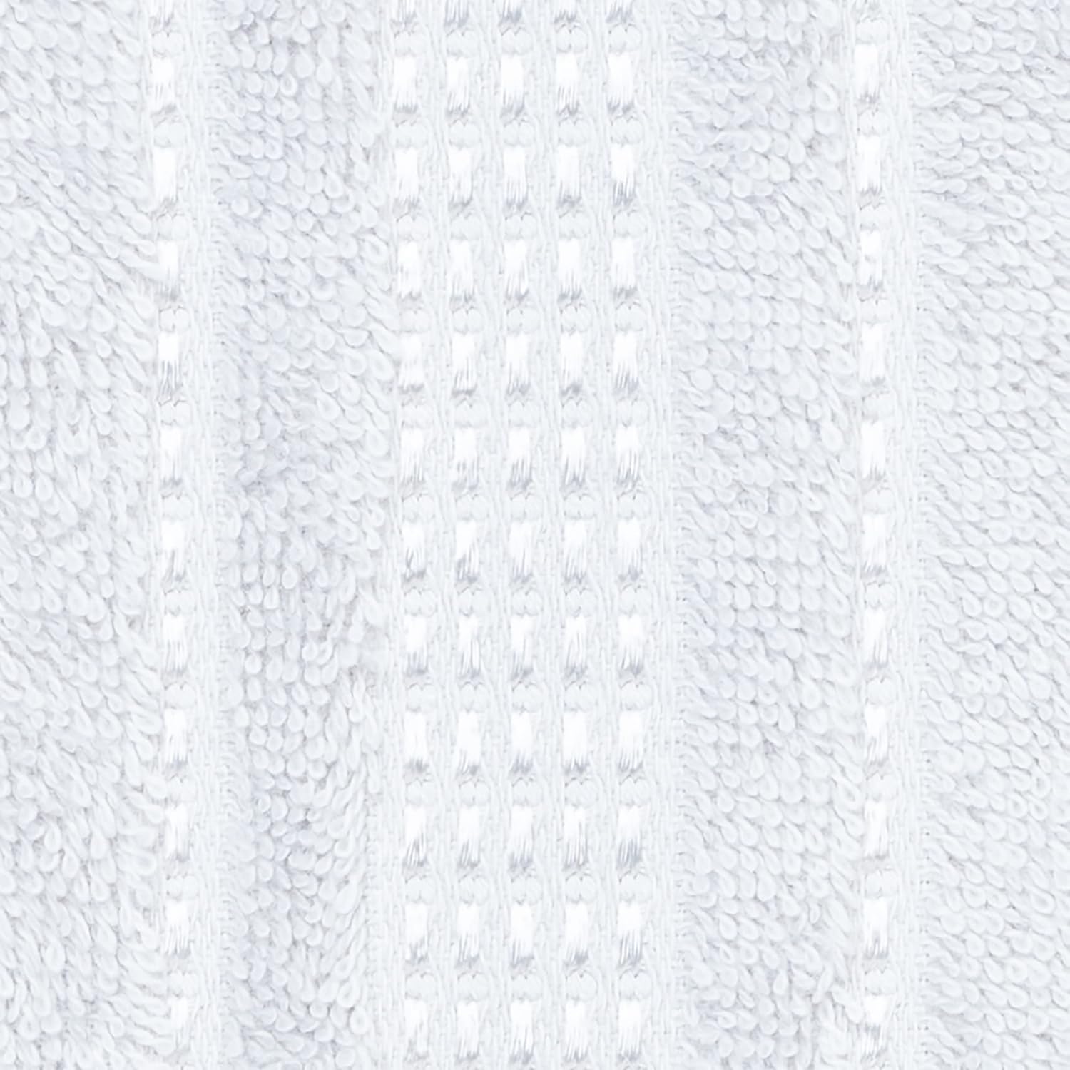 Melissa Linen, 100% Cotton Washcloths for Bathroom, 4-Piece 12x12 in Wash Cloth Set, Turkish Small Hand Towels, Soft Rags for Face and Body, (Bright White Washcloths)