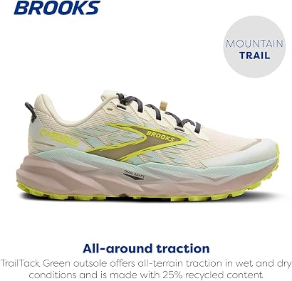 Brooks Womens Cascadia 19 Mountain Trail Running Shoe