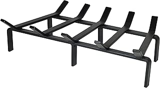 SteelFreak Heavy Duty Steel Fireplace Grate - Made in The USA (24-Inch) - coolthings.us