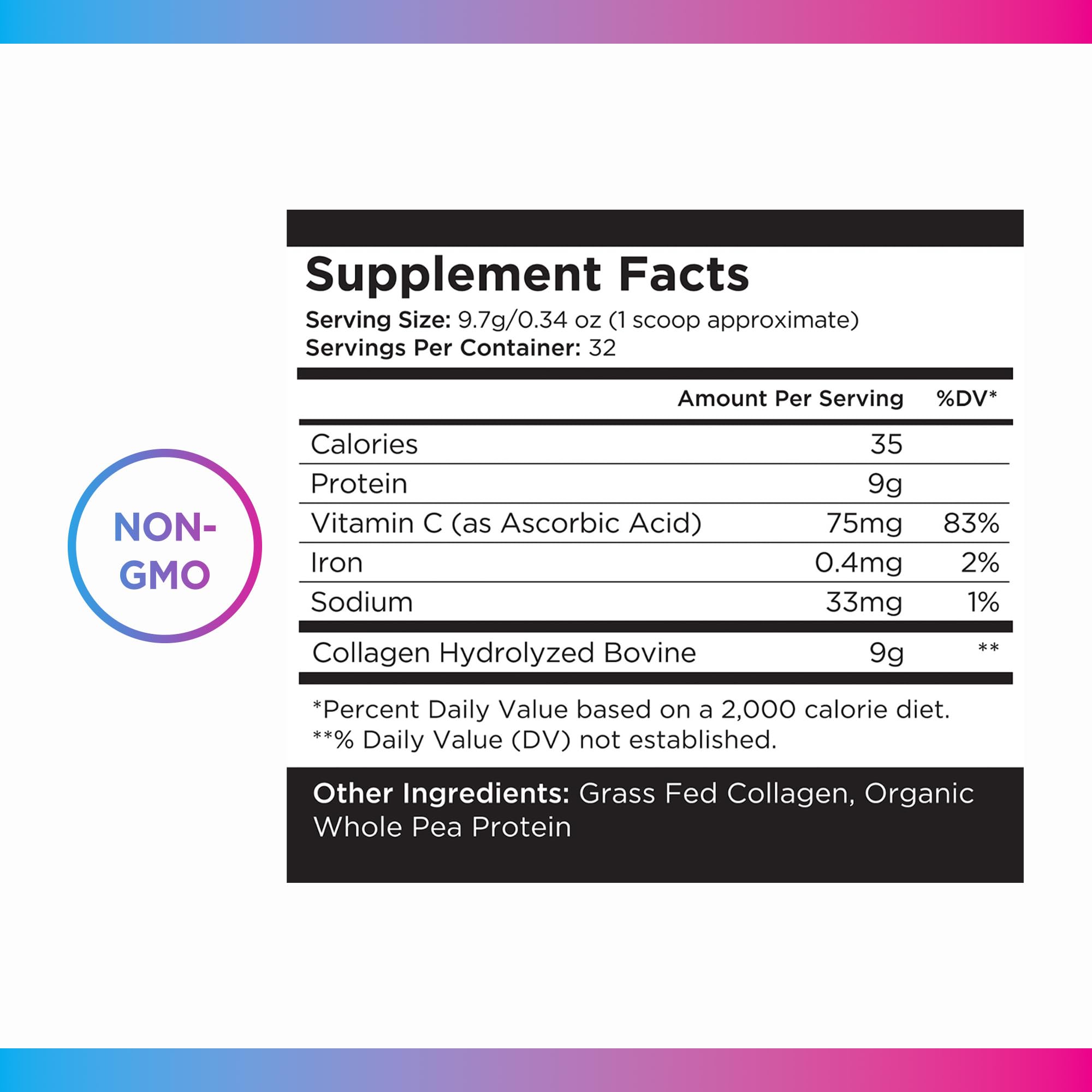 Livingood Daily Unflavored Collagen Powder for Women & Men, Hydrolyzed Collagen Peptides Powder with Vitamin C, Protein with 20 Amino Acids, Type I & III, Grass Fed, Keto, Paleo, Gluten Free, 30 Srvgs