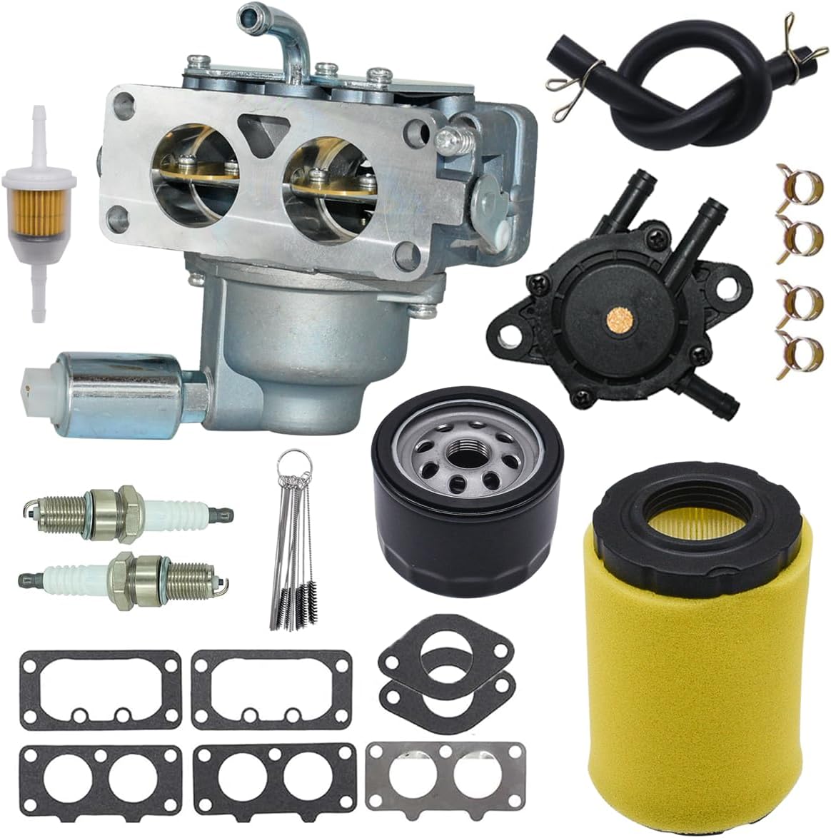 MIA11461 Carburetor Fit for John Deere Z235 Z245 Z425 Z255 EZtrak Zero Turn Mowers for D125 D130 D140 D150 D170 X140 X165 with Air Oil Filter