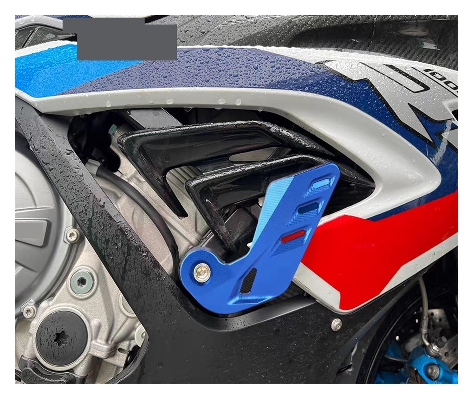 Compatible With S1000RR S1000 RR S 1000RR 2019 2020 2021 2022 Motorcycle Engine Crash Pad Fairing Guards Frame Slider Crash Protector(Blue)