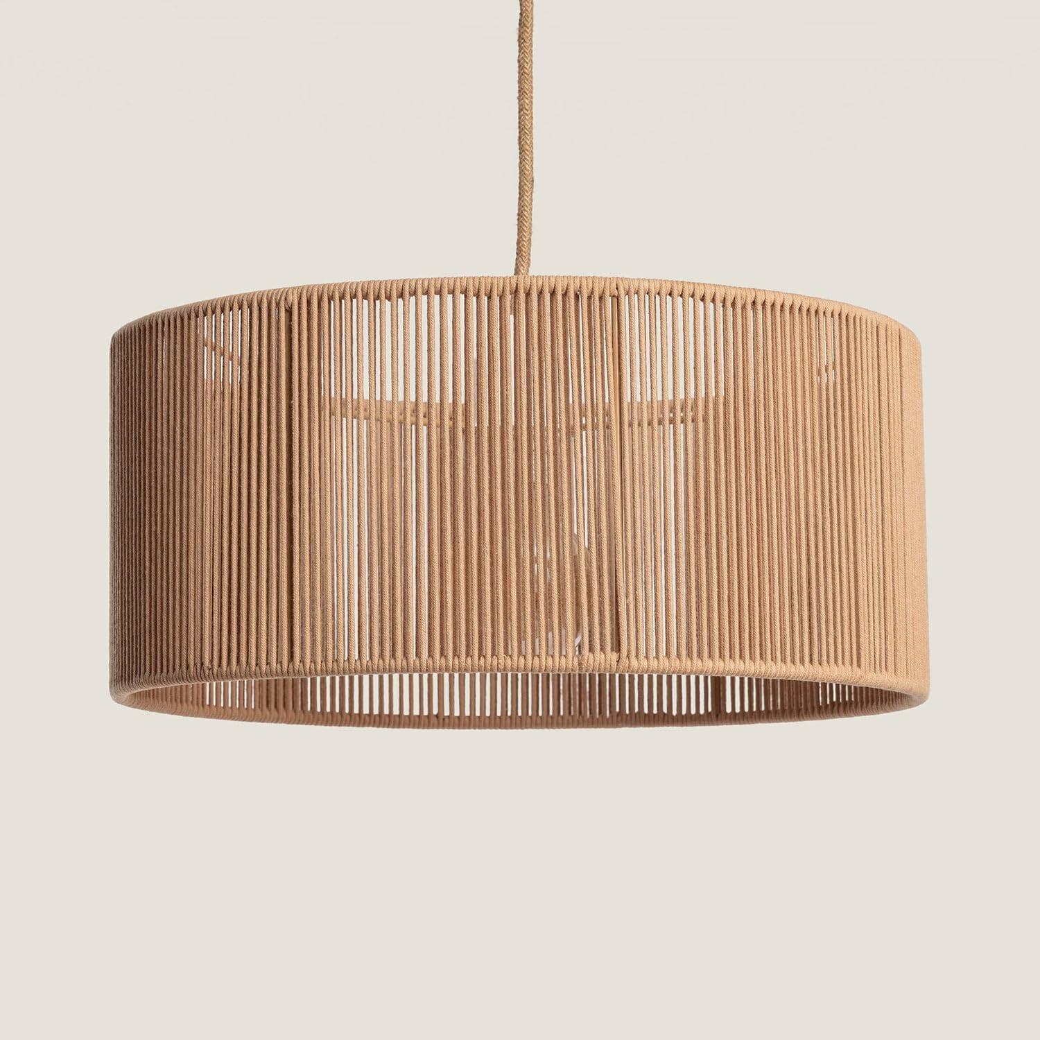 LEDKIA Lámpara Colgante Cuerda de Algodón Cesca 400 mm | CasquilloE27