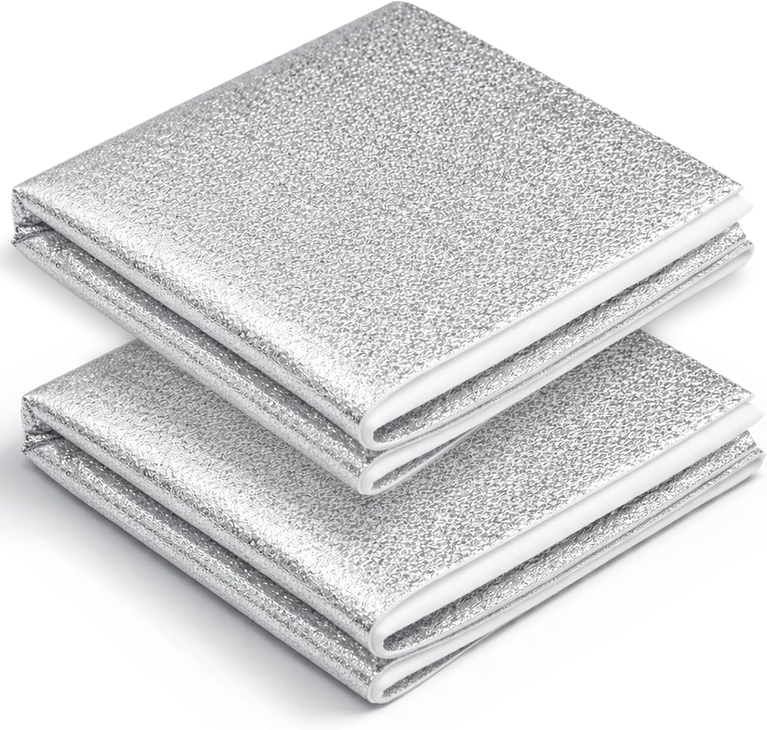HexaHive 45 X 36 Inch Heat Resistant Batting for Potholders - 2 Pcs Insulated Thermal Lining Batting for Bowl Cozy, Heat Reflective Fabric for Sewing, Kitchen, Oven Mitts