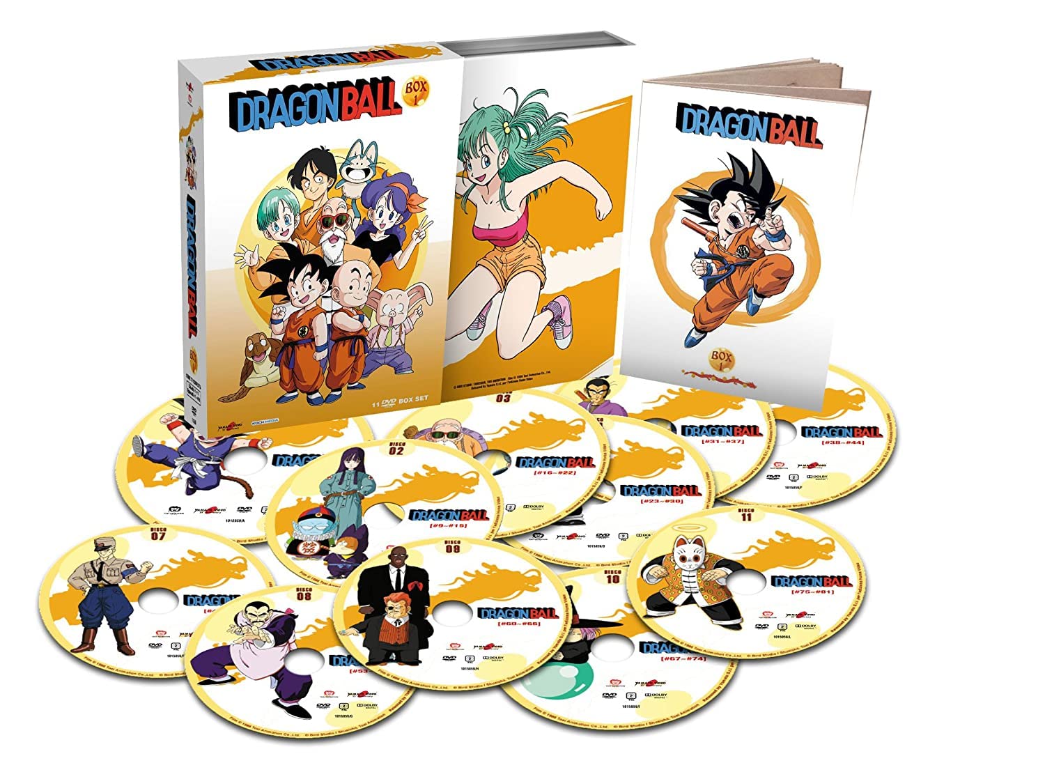 DRAGON BALL + Z + GT - Tutte le 3 Serie Complete (83 DVD in 4 BOX) Edizione Italiana