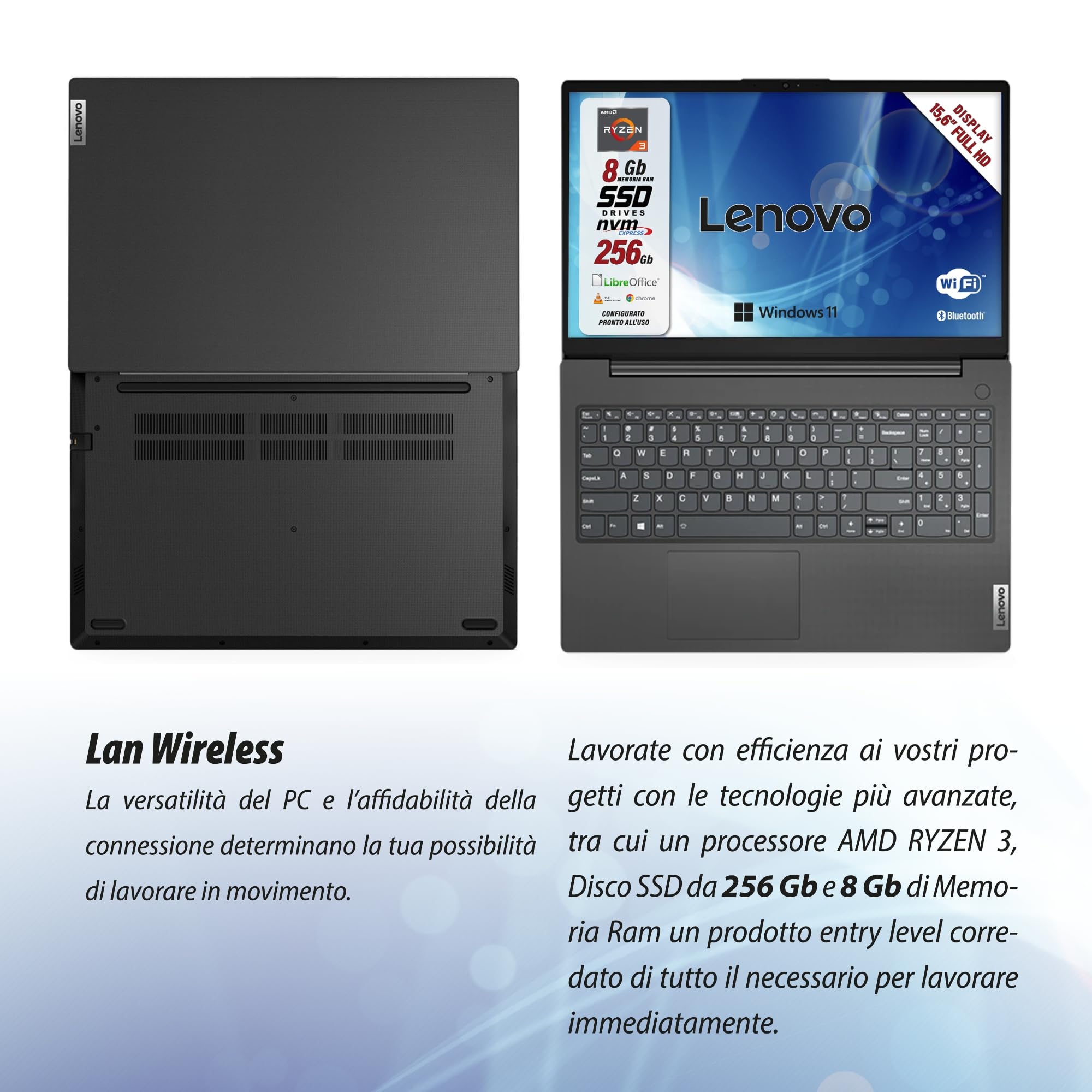 ノートPC 美品！第6代i3✨8GB□爆速SSD□Office2021□バッテリー良好！