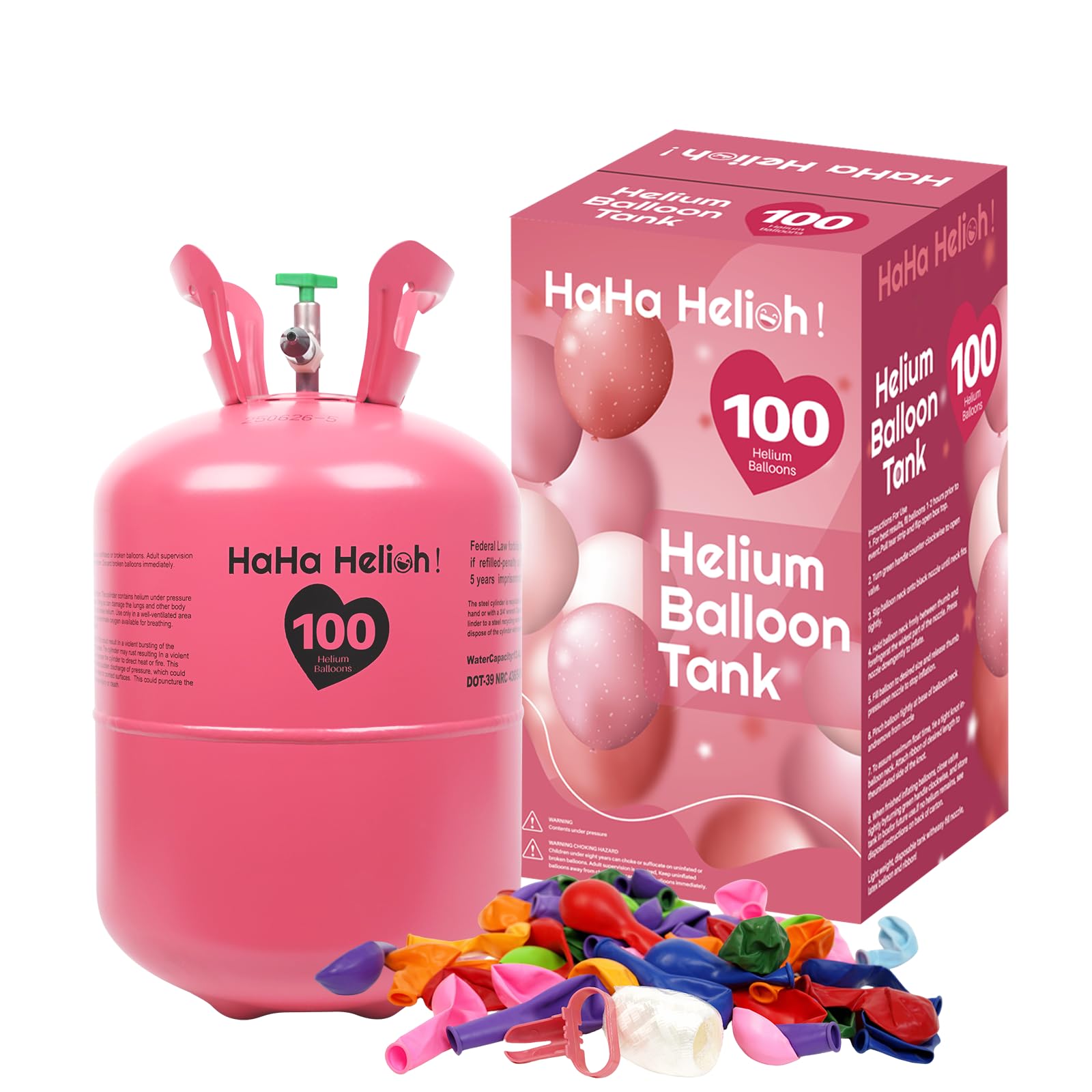 HAHAHELIOH! 22L Helium Tank