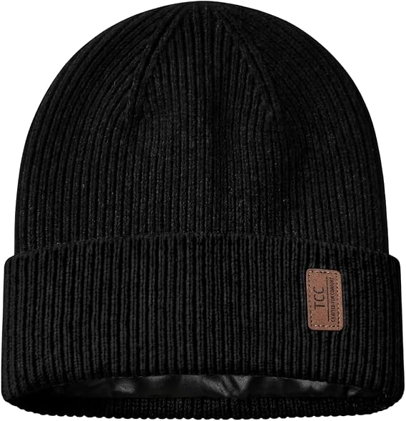 Beanie Fleece Lined Soft for Men Women | Winter Hats Warm Double Layered Stylish Knited Cuffed Plain Beanie Skull Cap |