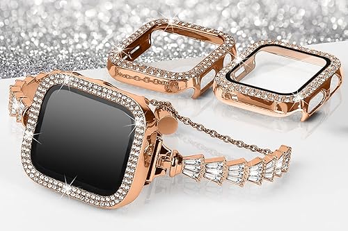 Miniatura 2 de Correas y funda únicas compatibles con correas de Apple Watch de 1.496 pulgadas, 1.575 pulgadas, 1.614 pulgadas, 1.654 pulgadas, 1.732 pulgadas,