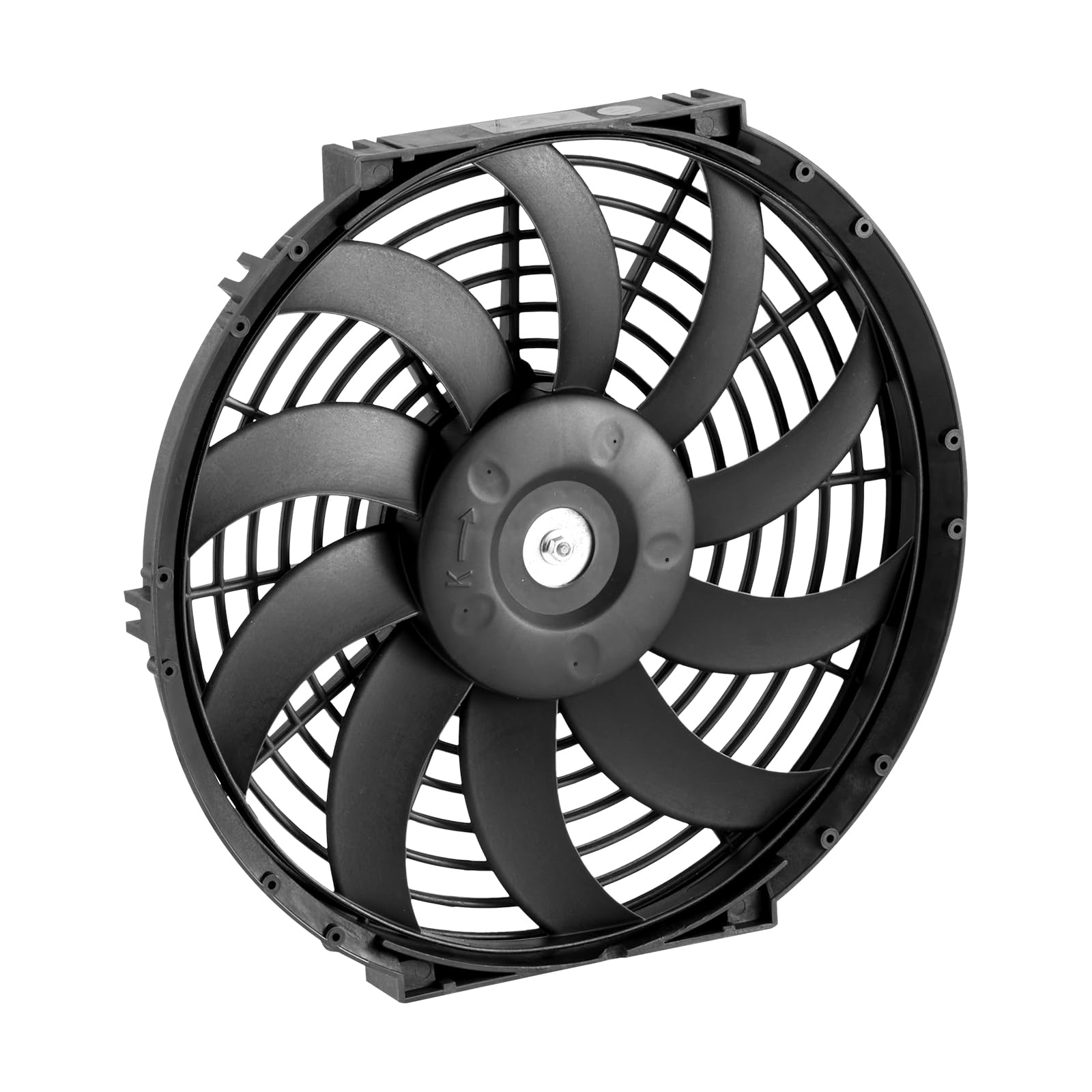 VEVOR Ventilateur d'Extraction Solaire de Grenier, 340x70 mm, Extracteur d'air de Grenier avec Thermostat Réglable, Maille Extérieure, Capacité Flux d'air 1300 CFM, pour Pignon, Toit, Garage, Atelier