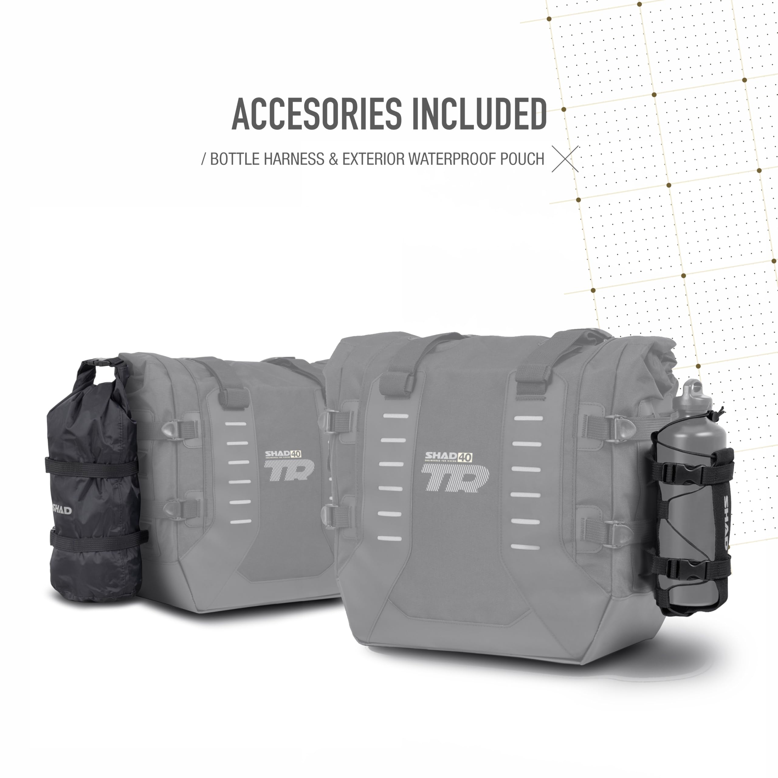 SHAD Borse Laterali Terra Adventure TR40