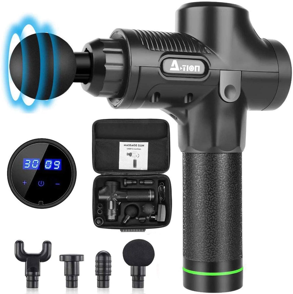 massaggiatore a batteria per il recupero muscolare completo del corpo e il sollievo dal dolore