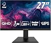 Rampage MIRACLE MC27RQ180 27 180Hz 1ms Fast IPS QHD 2K HDR Freesync Pivot PC Flat Player Monitor