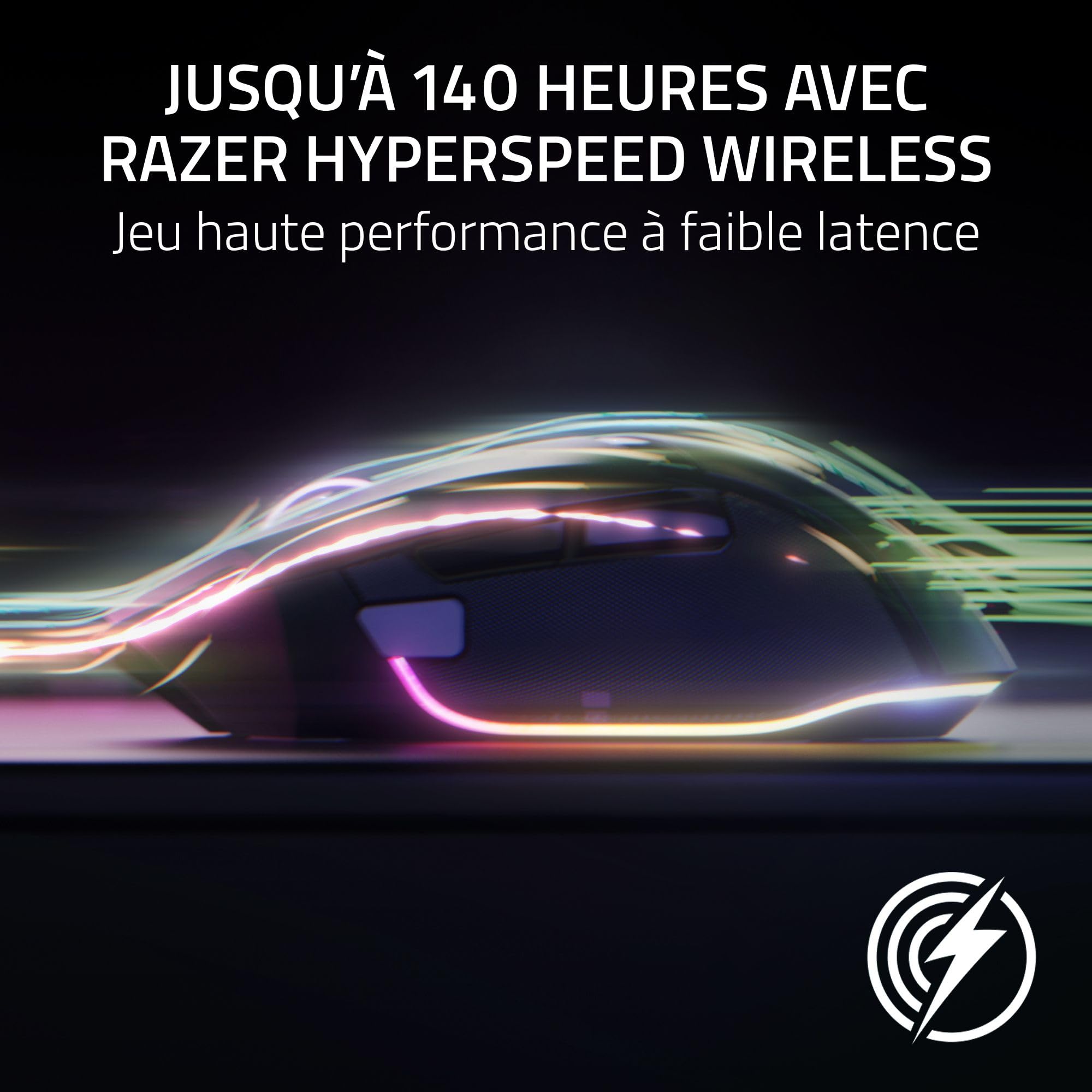 Razer Basilisk V3 Pro 35K Phantom Green Edition - Souris de Jeu sans Fil Ergonomique RGB entièrement Personnalisable (molette à 4 Directions, capteur 35K DPI, 13 Boutons) Phantom Green