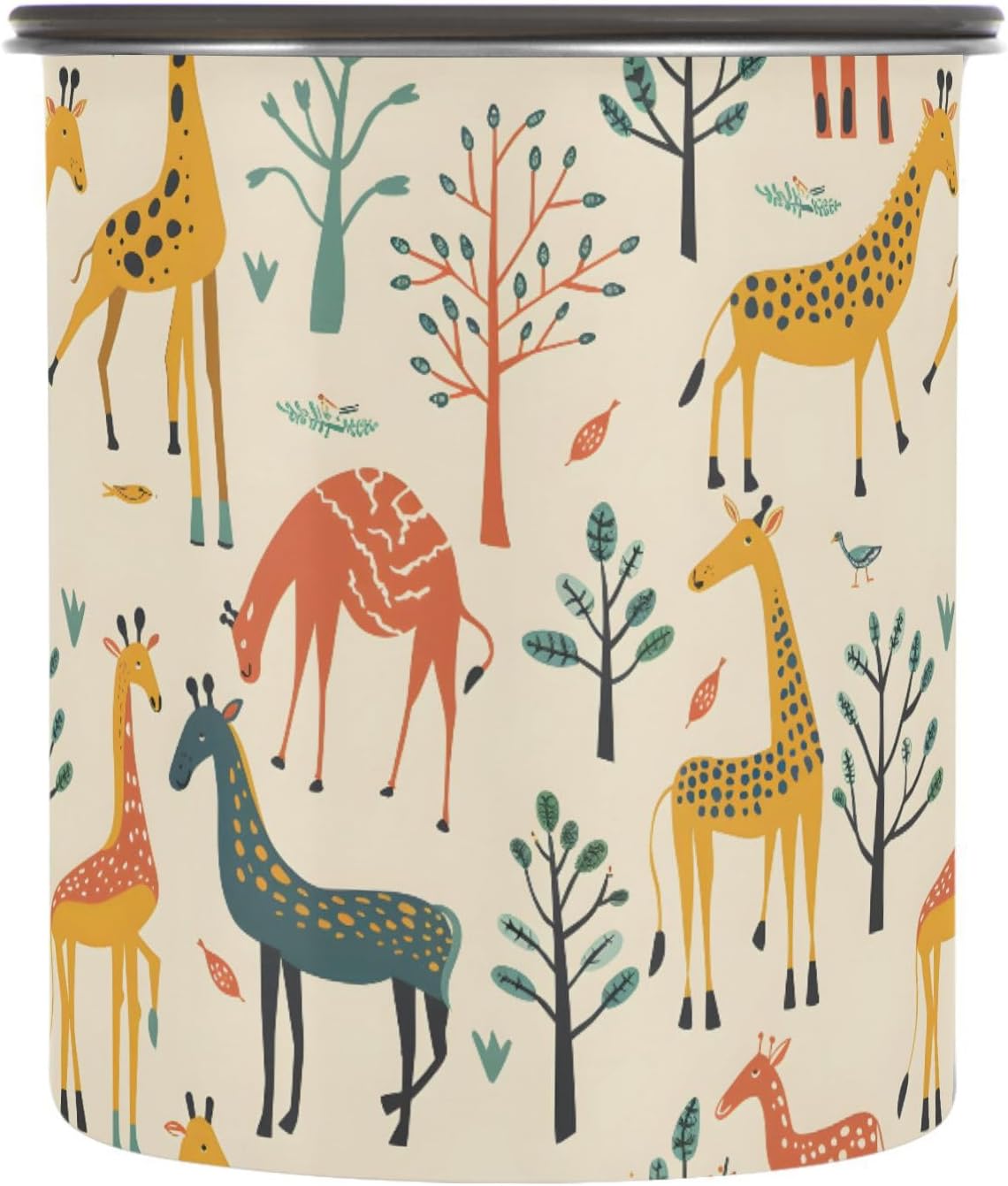 ALAZA Tarro Café Jirafa Rama Giraffe Tree 17oz Acero Inoxidable