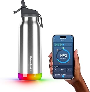 Hidrate Spark PRO Smart Water Bottle – Insulated Stainless Steel – Track...