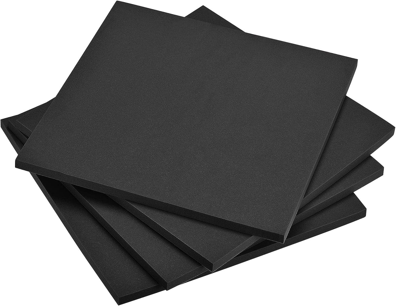 Boxonly EVA Foam Sheets Roll for Cosplay Halloween Model Making Mounting Photos Presentations DIY Arts and Crafts EVA Craft Foam Sheets Craft Sheet Black 350 x 1000 x 10mm 1pcs