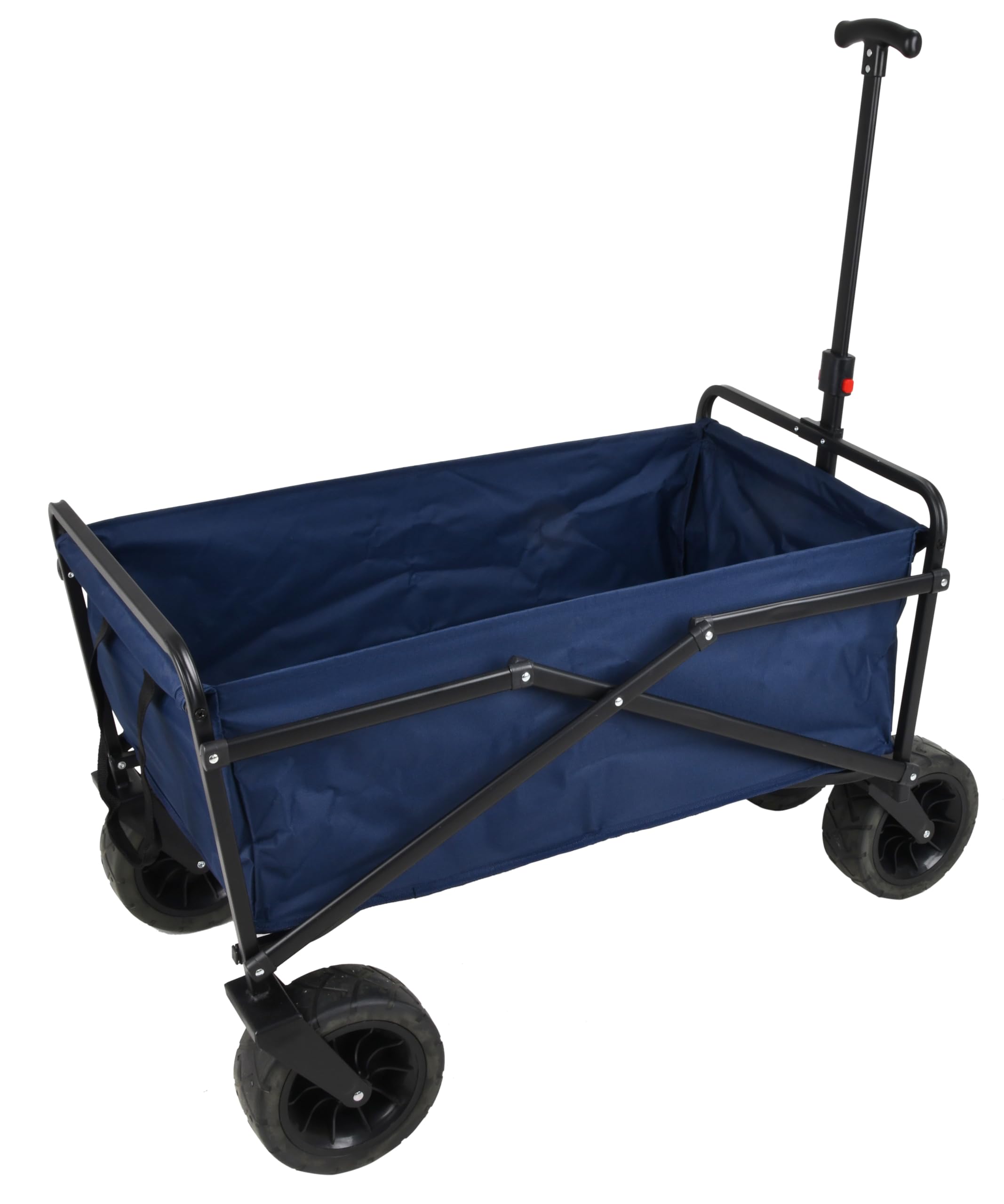FEFE® Heavy Duty Folding Collapsible Shopping Picnic Utility Wagon Cart Trolley Buggy Wheelbarrow PORTAL Folding Cart Outdoor Wagon Collapsible with Removable Fabric Festival Gar