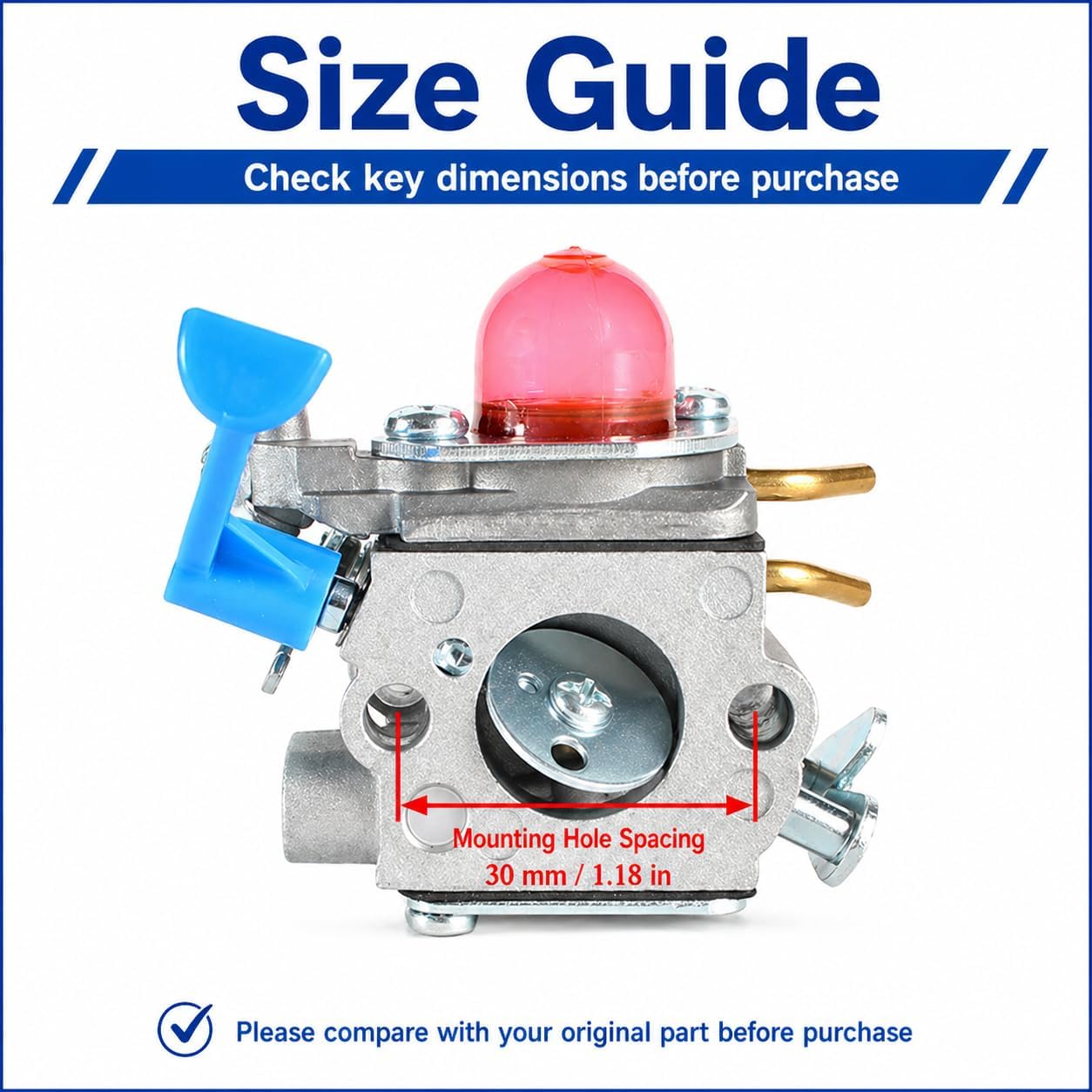 128LD Carburetor for Husqvarna 128LX 128CD 128C 128L 128DJX Trimmer