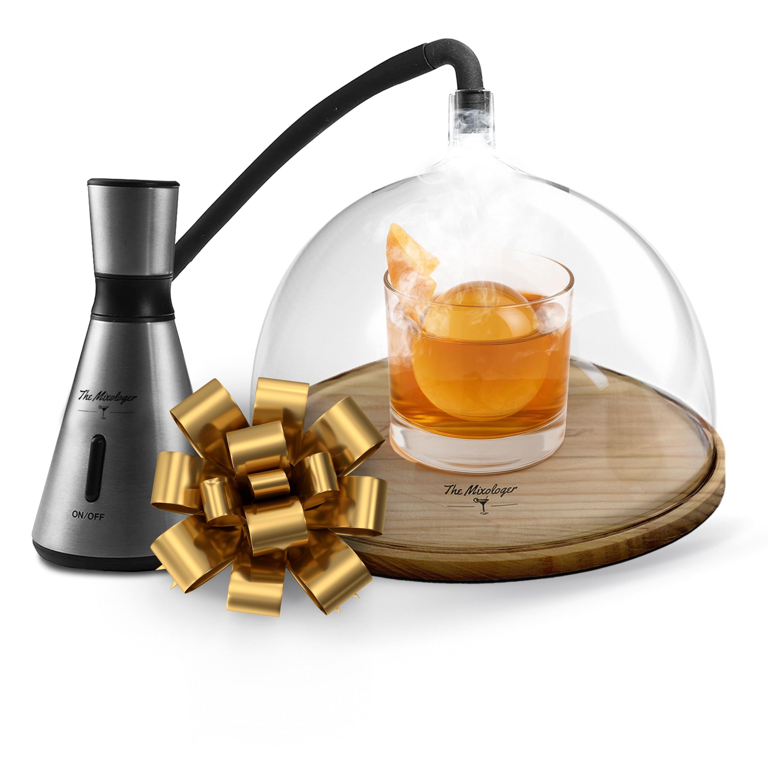 Kit de ahumador de cóctel elegante para regalar a amantes del whisky y combinados