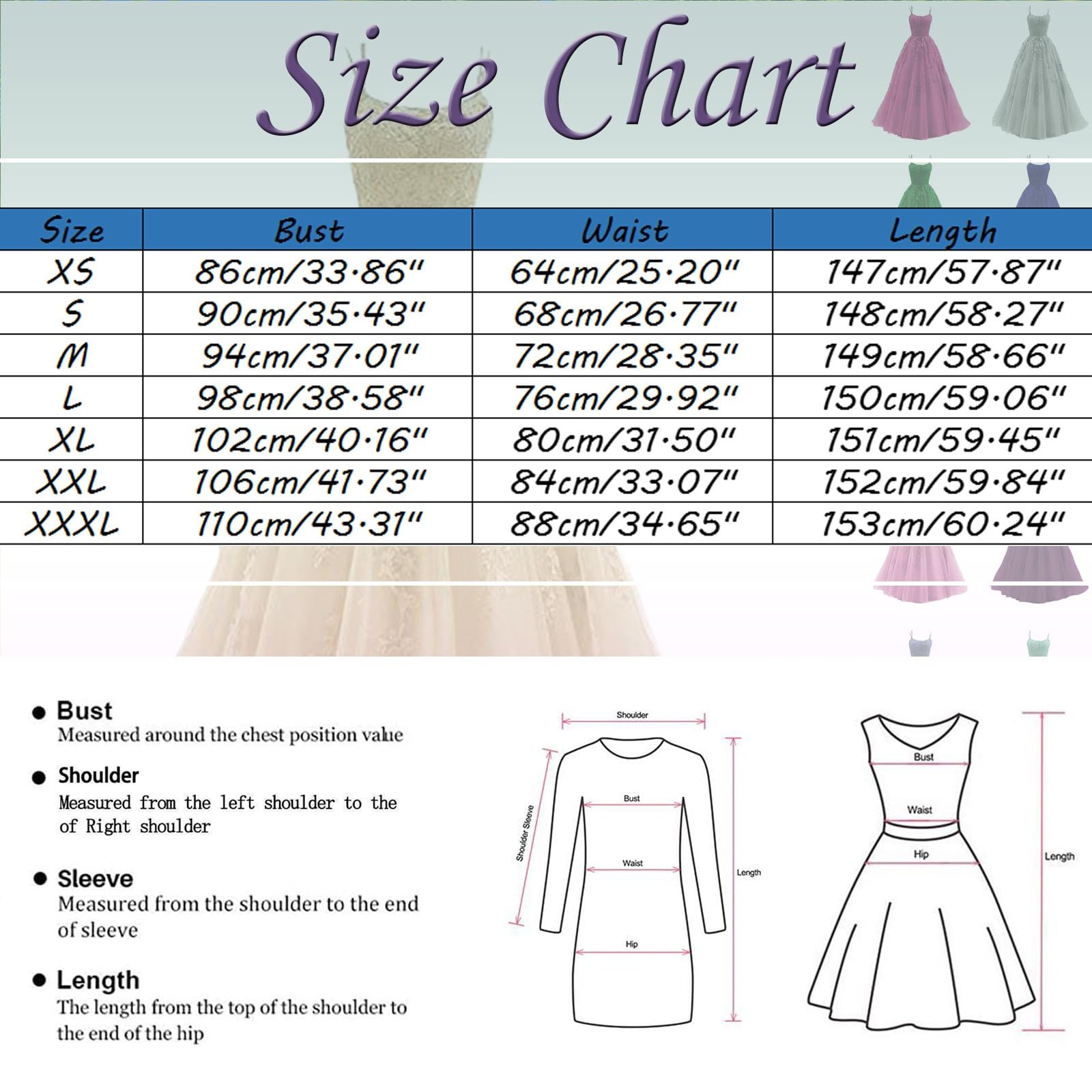 Abito da sera in pizzo, linea A, formale, per feste, serate, cocktail, da donna, in tulle con spalline sottili