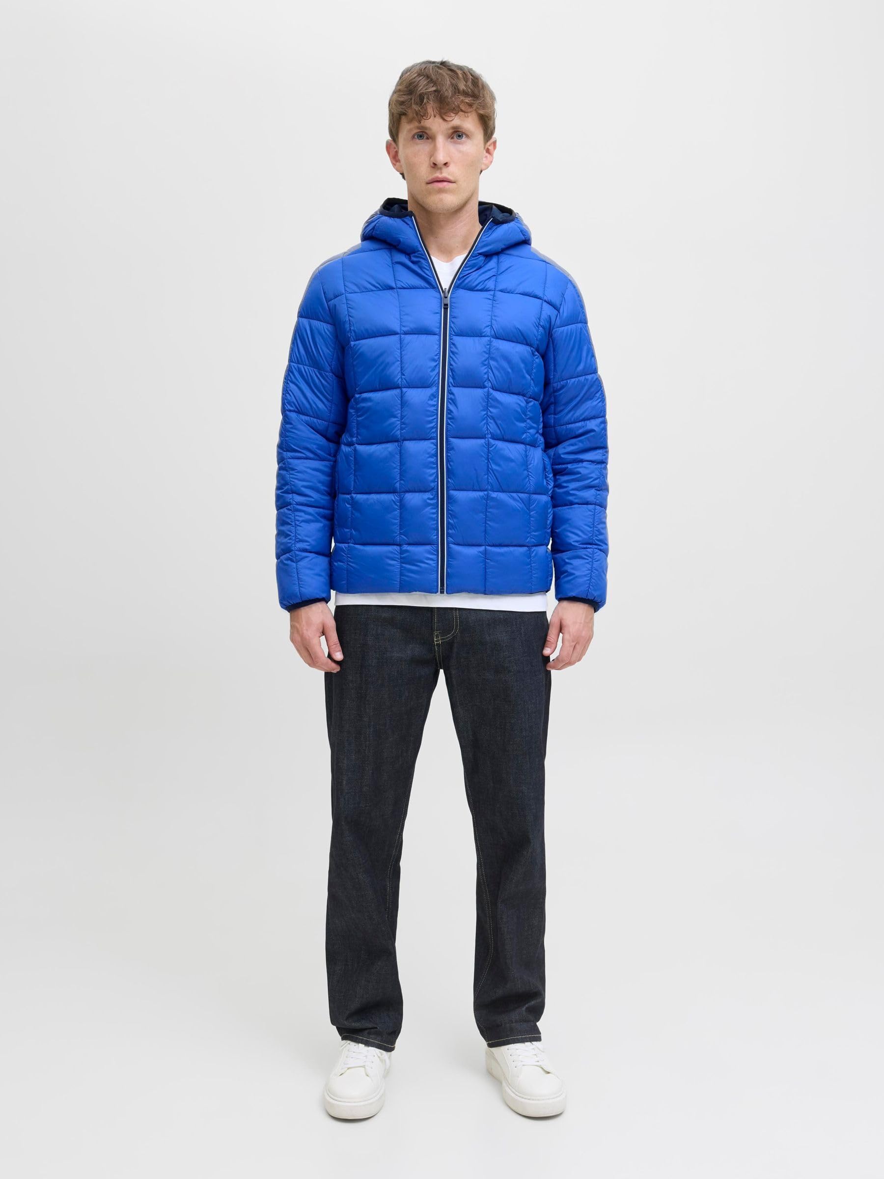 JACK & JONES Jjebrook Reversible Jacket Sn JJebrook - Chaqueta reversible Sn Hombre (Pack de 1)