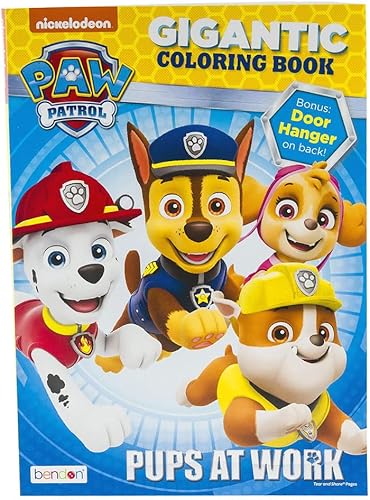 PAW PATROL - Paquete de libro gigante para colorear y actividades - El juego incluye 192 páginas de PAW PATROL libro para colorear y póster All disponible en Yaxa Costa Rica