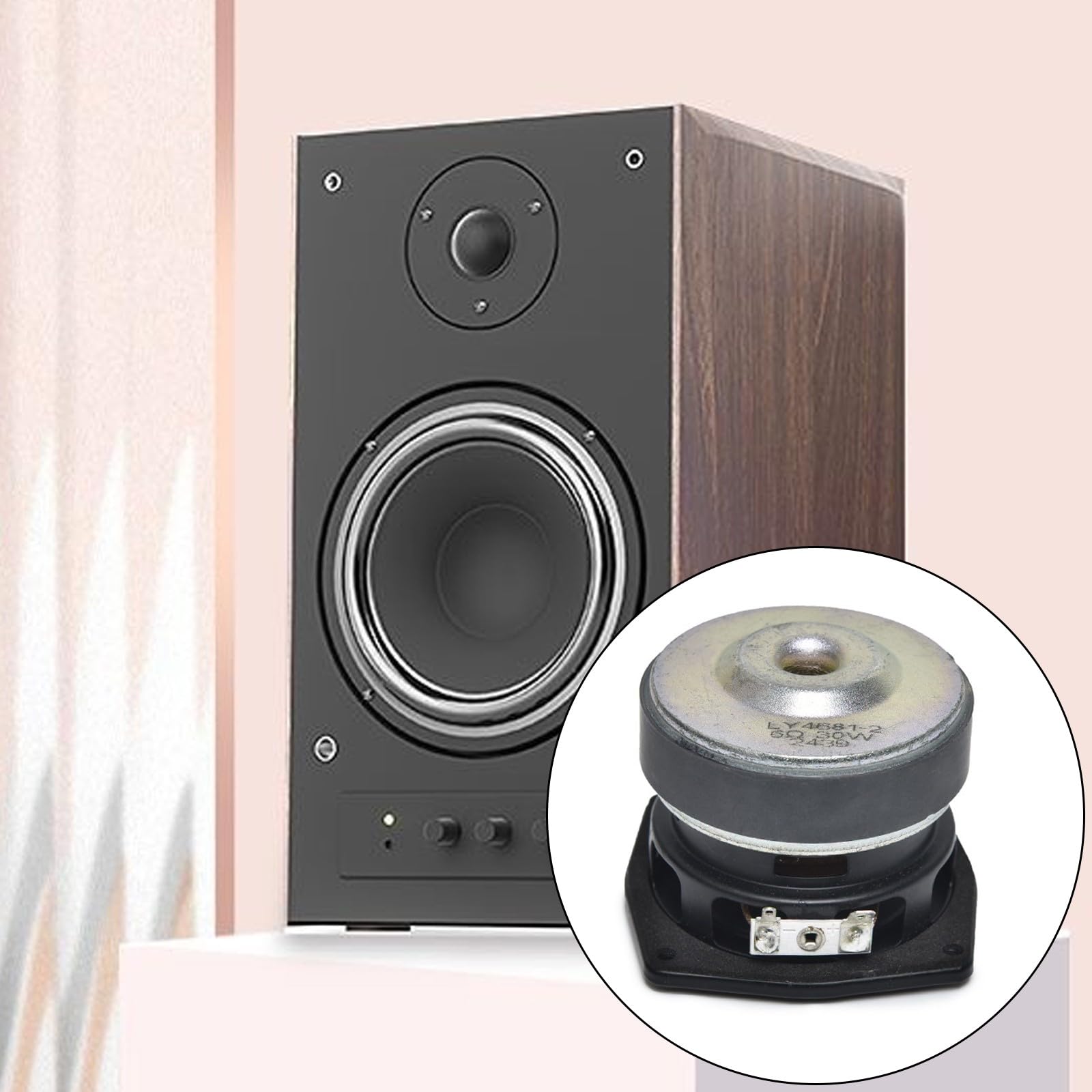 3inch Woofer Lautsprecher Mit 30W Power & 6OHM Impedance Rich Bass Sound Für Heimkino Und Kompatibel