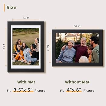 Amazon.com - HappyHapi 4x6 Picture Frames Set of 12