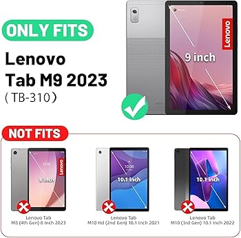 Lenovo Tab M9 カバー付 Lenovo Tab T9 ケース M9カバー タブレット M10(Gen3/3rd Gen