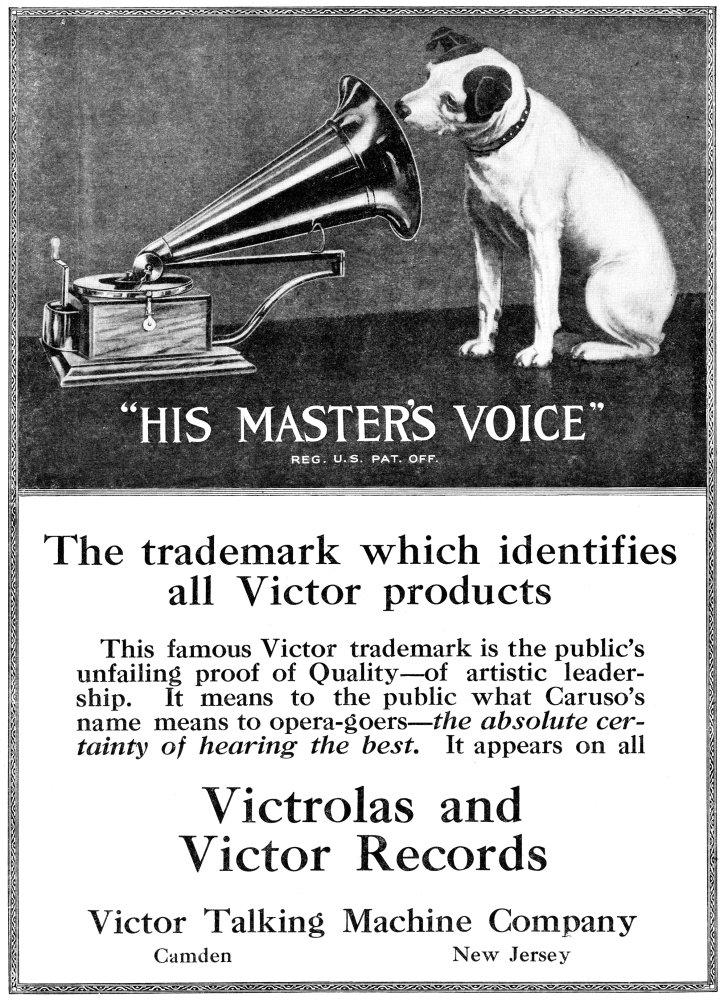 Ad Rca Victor 1920 Namerican Advertisement For Victorolas And