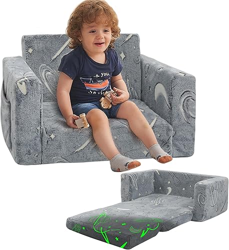 Sofá para niños sofá cama plegable para niños Gilrs Silla convertible para niños