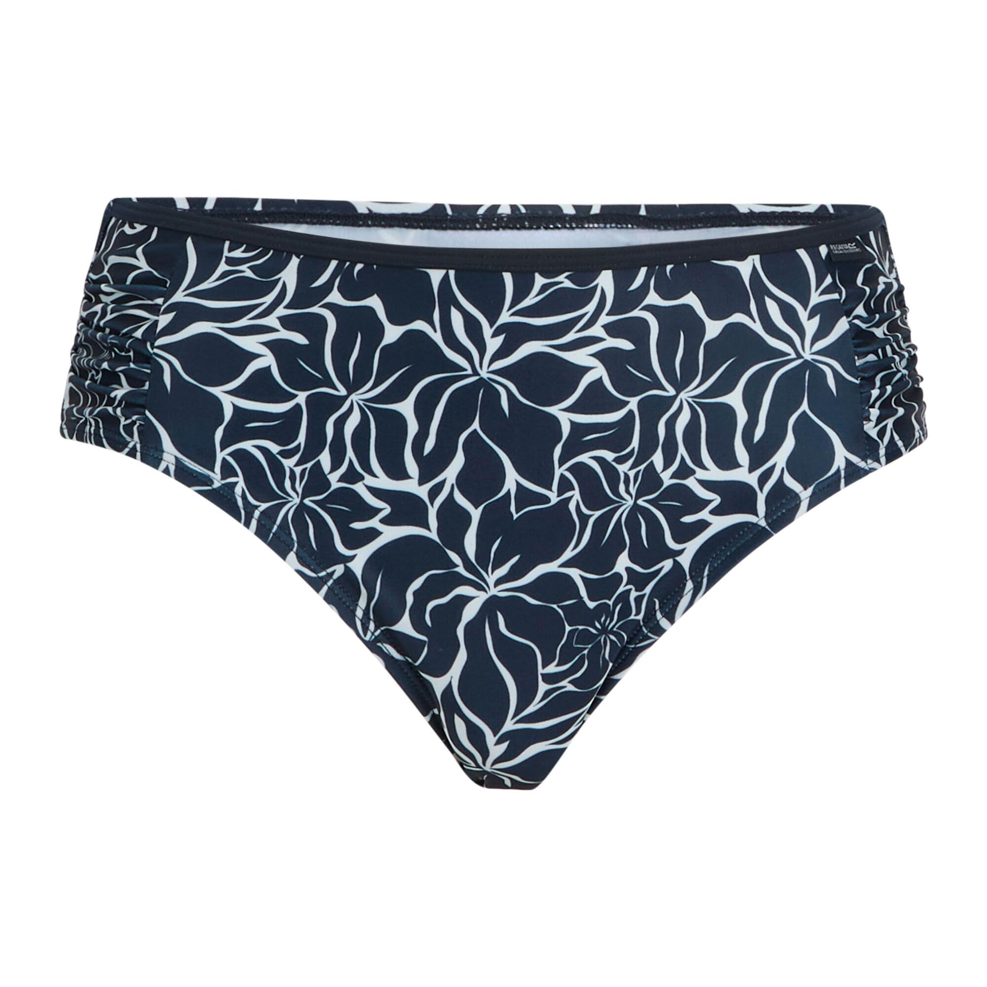 Regatta Women's Mid Navy Aceana High Rise Bikini Brief In | Size: 16