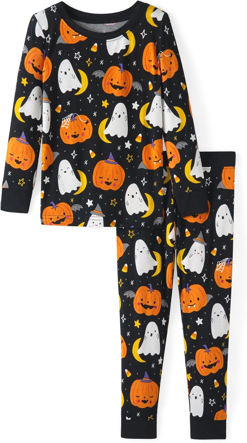 Little Sleepies Two-Piece Pajama Set, Viscose from Bamboo, Toddler Kids PJs