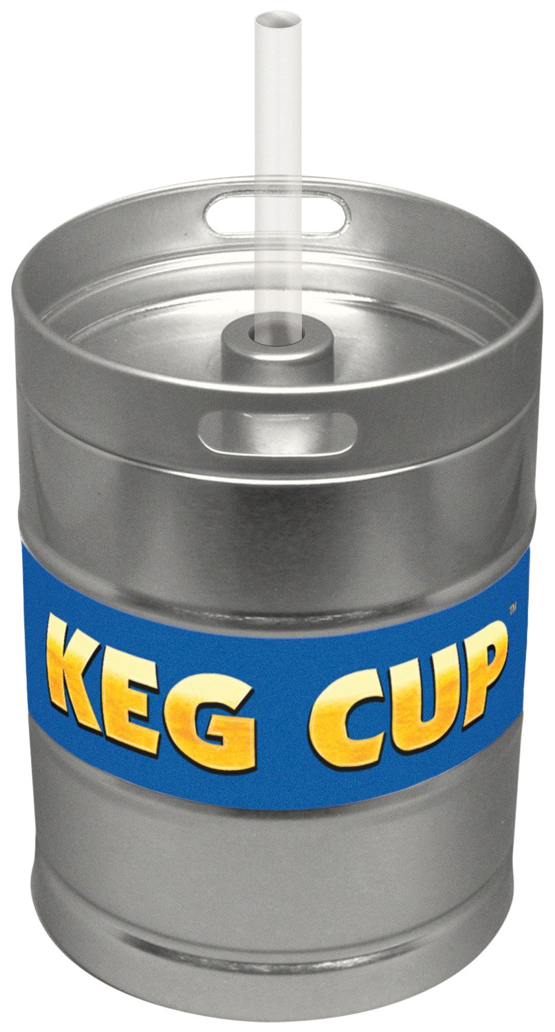 Keg Cup Drinking Glass Cup with Straw Take Your Own Protect Your Drink Help me buy Womens Ladies Womans Adult Novelty Funny Laugh Joke Gift Present Christmas Birthday Secret Santa Stocking Filler