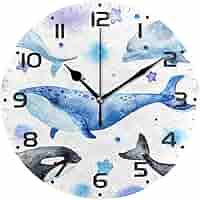 Amazon.co.jp: MiaoLD 掛け時計 置き時計 サイレント 連続秒針