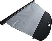 Vista 7 de Cubierta de carga para maletero para Nissan Rogue S SV SL Platinum 2014-2020 retráctil para maletero trasero de carga, cubierta de seguridad