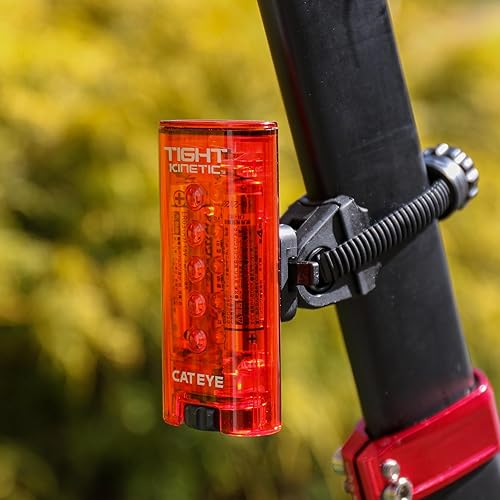 Miniatura 5 de CATEYE - Luz trasera trasera LED cinética apretada para bicicleta