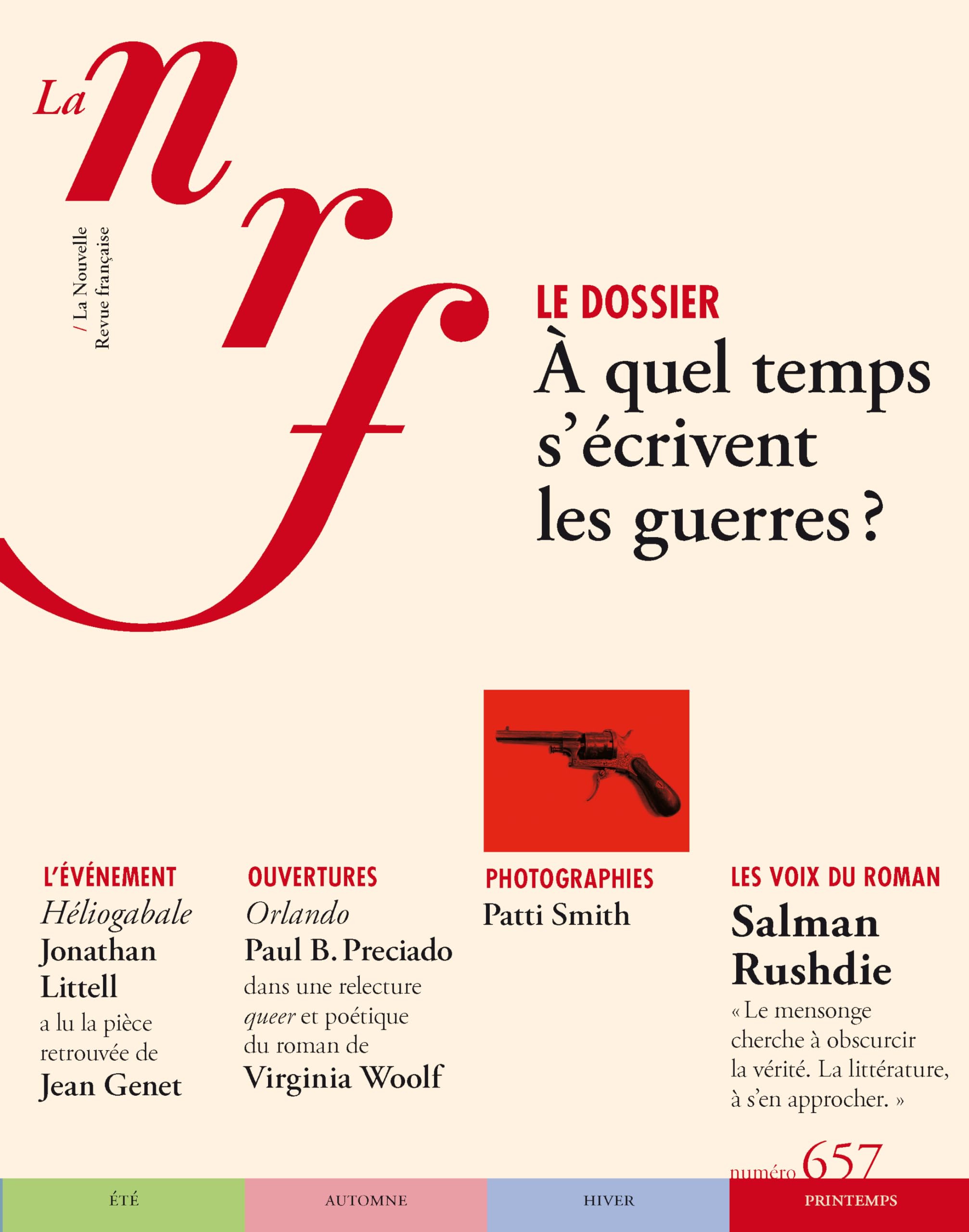 La Nouvelle Revue Française: Printemps 2024