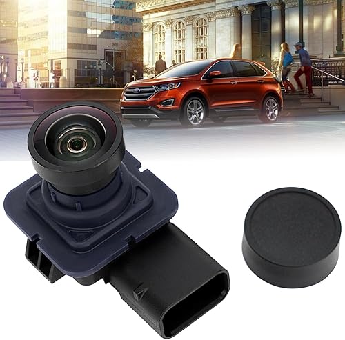 Qagea Cámara de respaldo con asistencia de estacionamiento inverso, cámara de respaldo compatible con Ford Edge 2011-2015 y Lincoln MKX 2011-2013