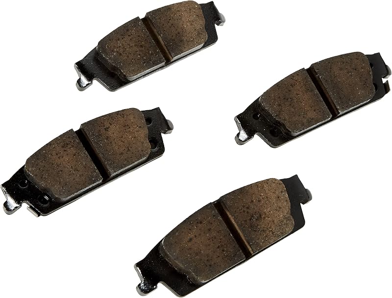 Piezas originales GM 171-1228 (84176464) Juego de pastillas de freno de disco trasero con clips