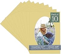 Vista 186 de CountryArtHouse Marco ovalado verde cazador de 5 x 7 pulgadas, sin ácidos, con núcleo blanco, corte biselado para fotos de 4 x 6, se adapta a marcos